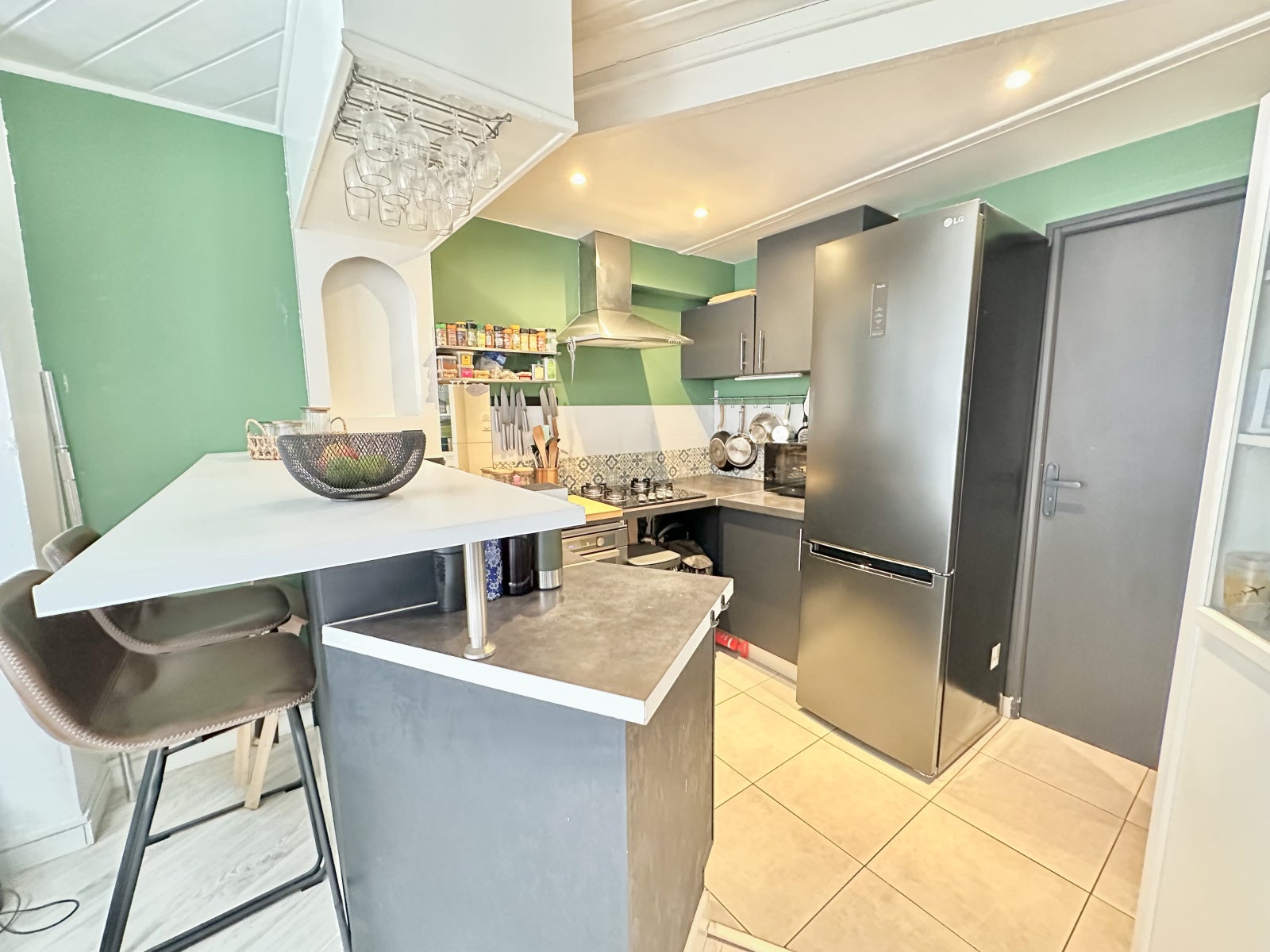 Flat Rue Condorcet in Grenoble