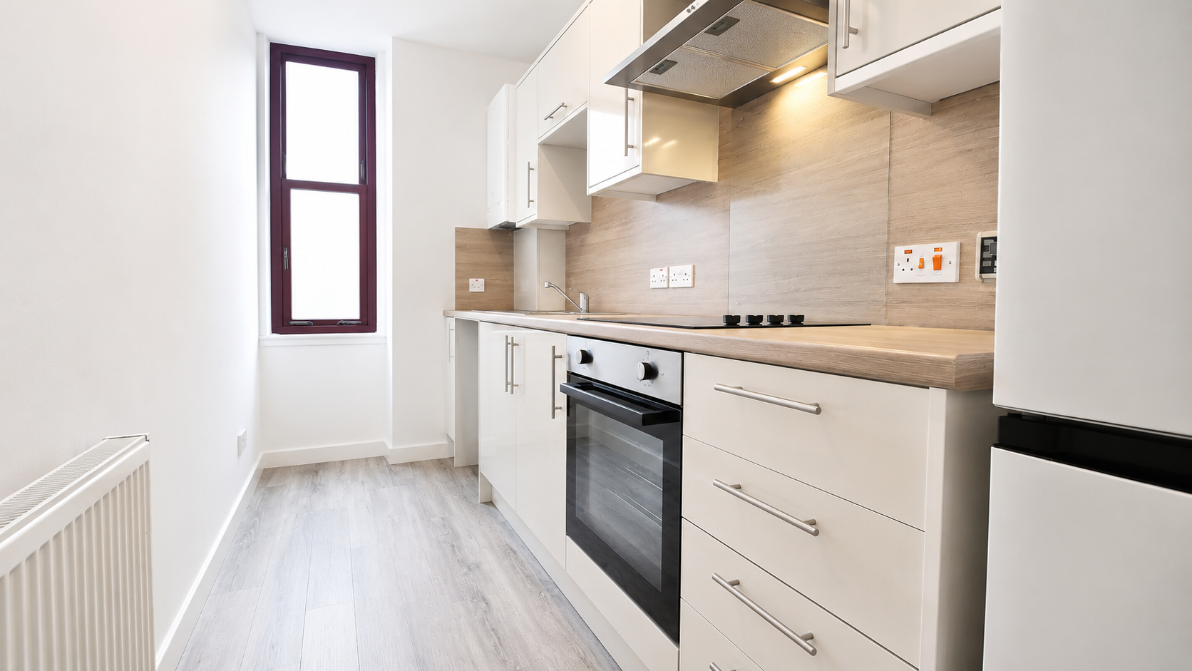 Flat Dumbarton Road in Glasgow