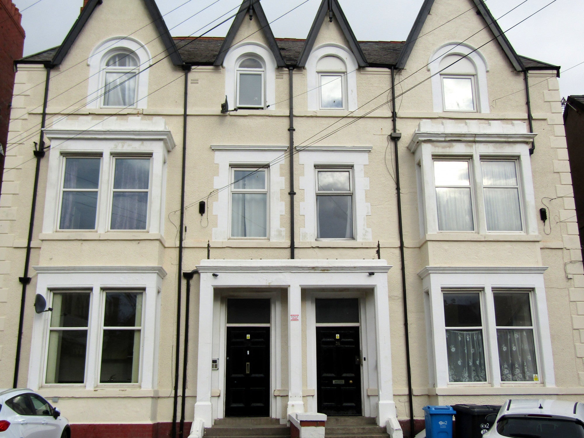 Flat Russell Road in Rhyl