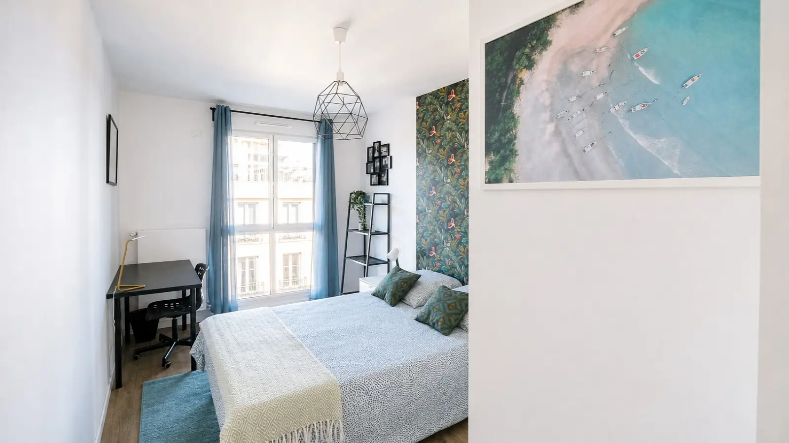 Chambre Rue Mozart à Clichy
