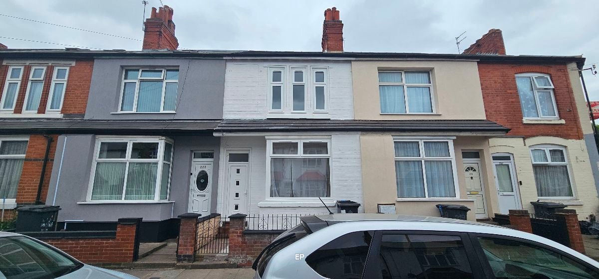 House Mere Road in Leicester