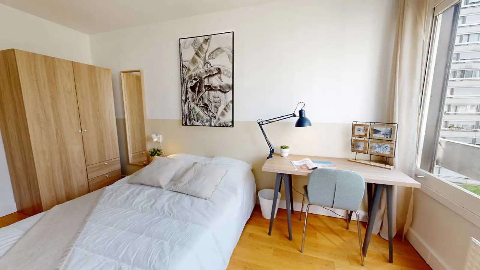 Chambre Rue de Vouillé à Paris
