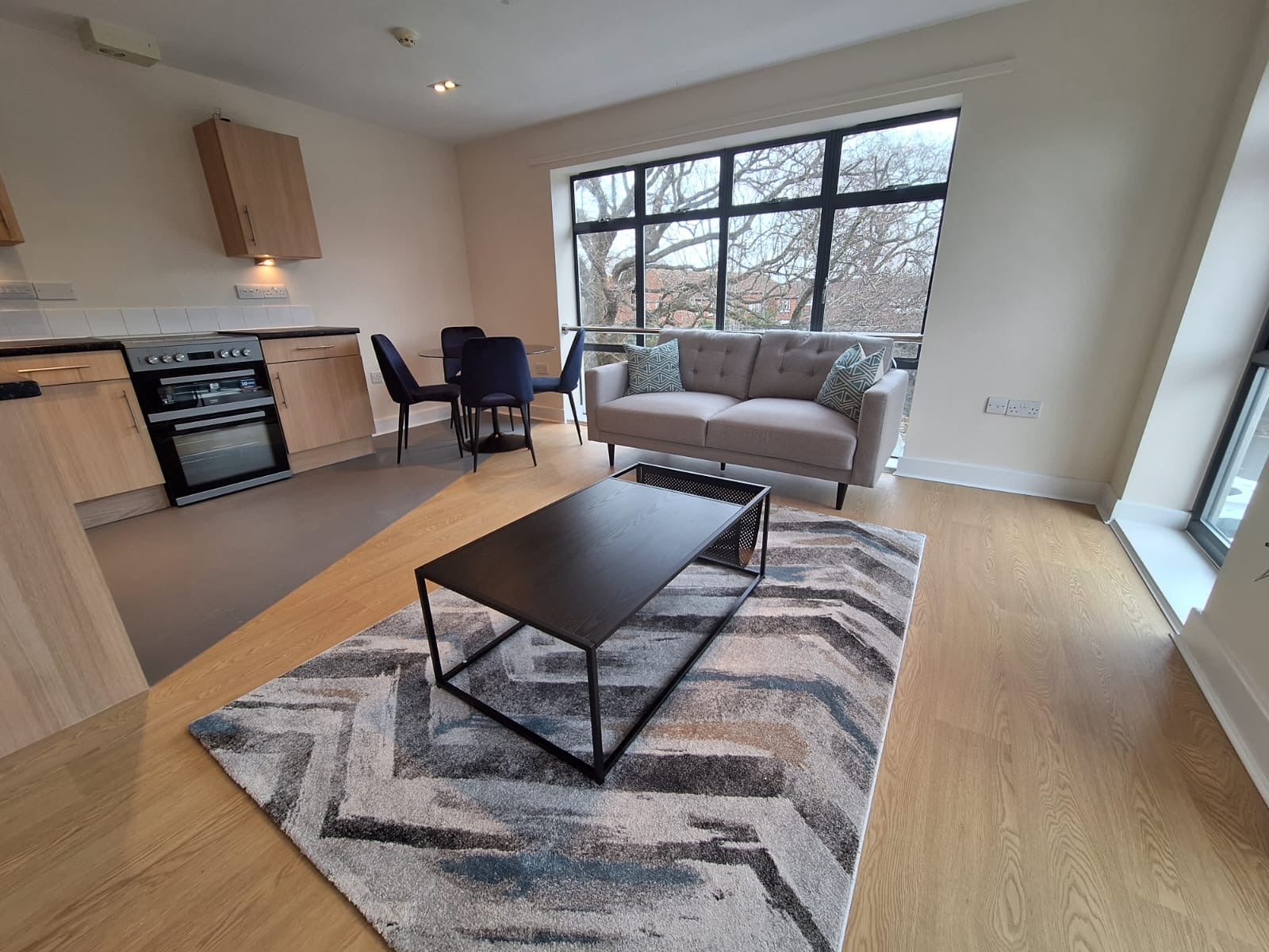 Flat Fairmile Road in Christchurch