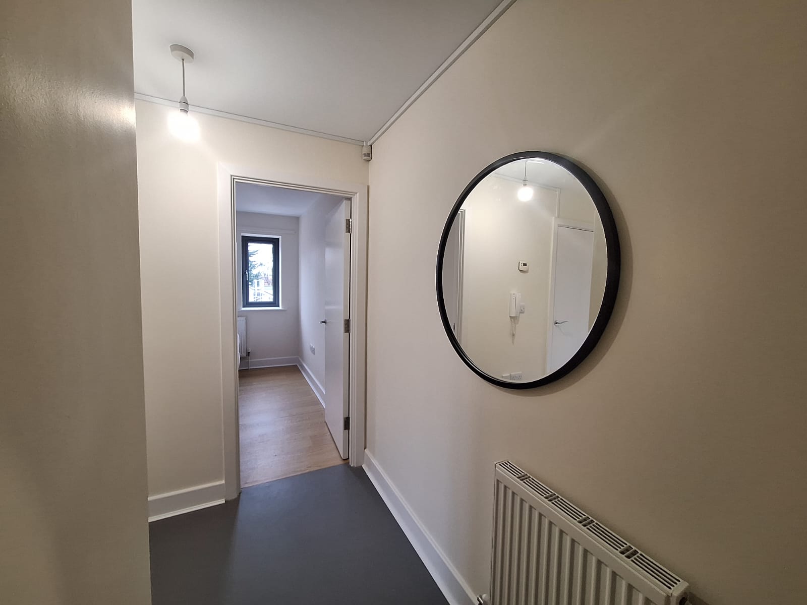 Flat Fairmile Road in Christchurch