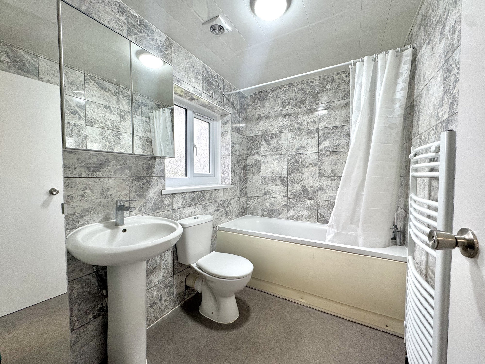 House Boundary Close in London