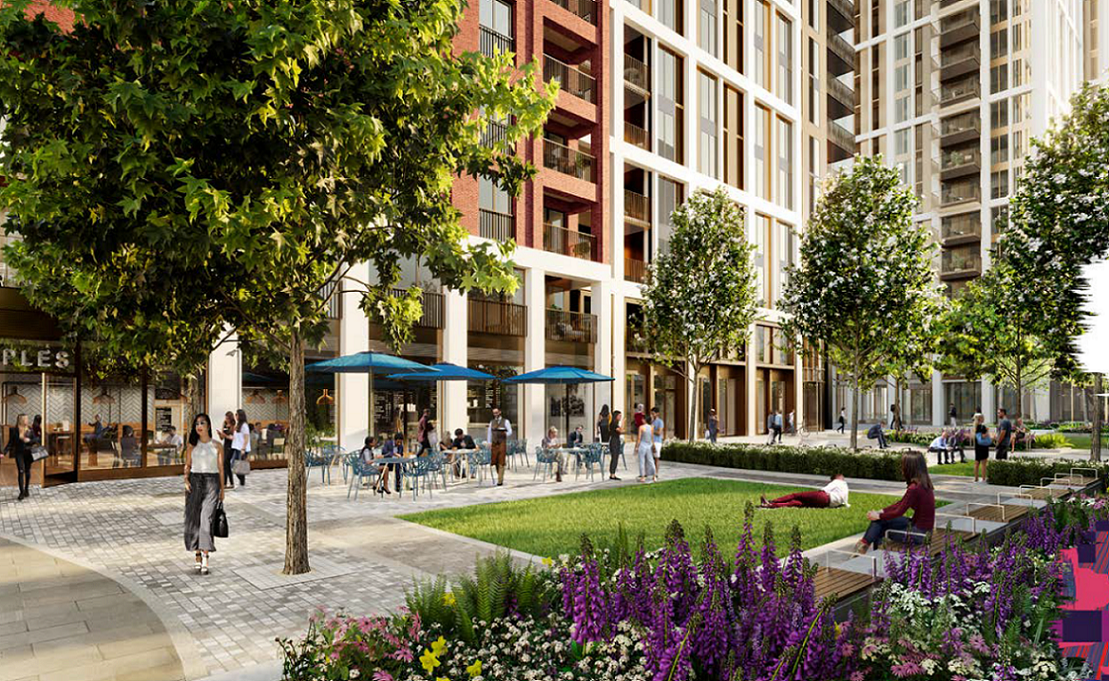 Flat Stepney Way in Greater London