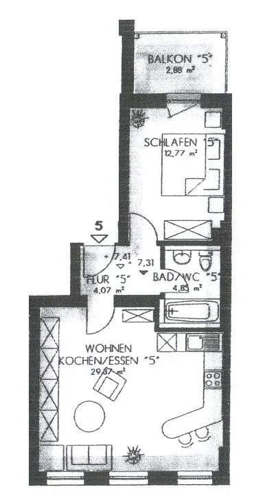Wohnung Leipziger Straße in Zwickau