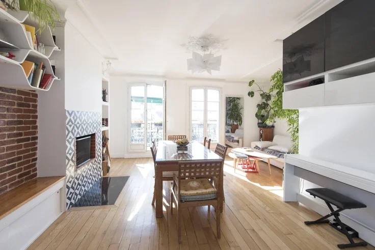 Appartement Rue de Cléry à Paris