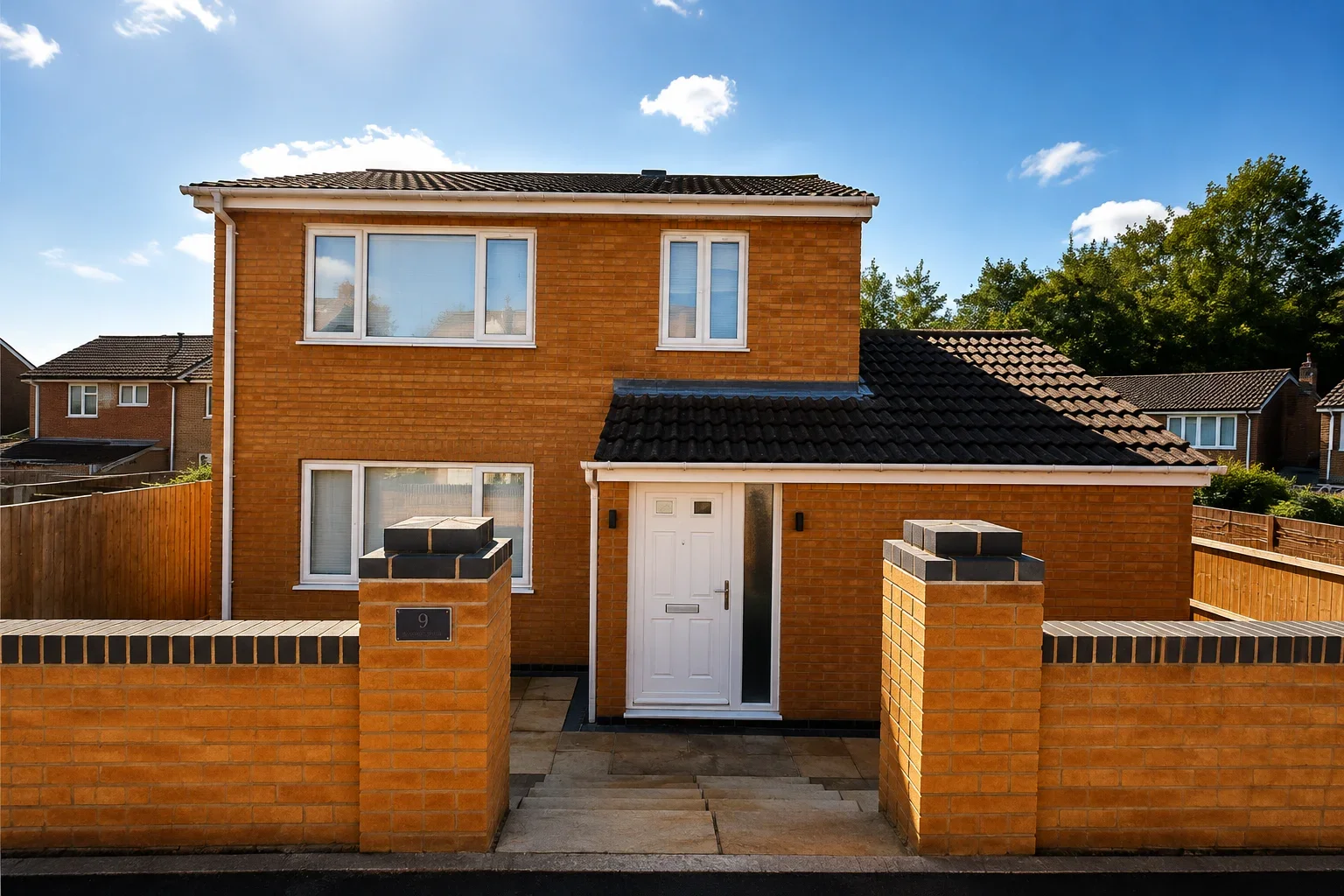 House Ecton Park Road in Billing