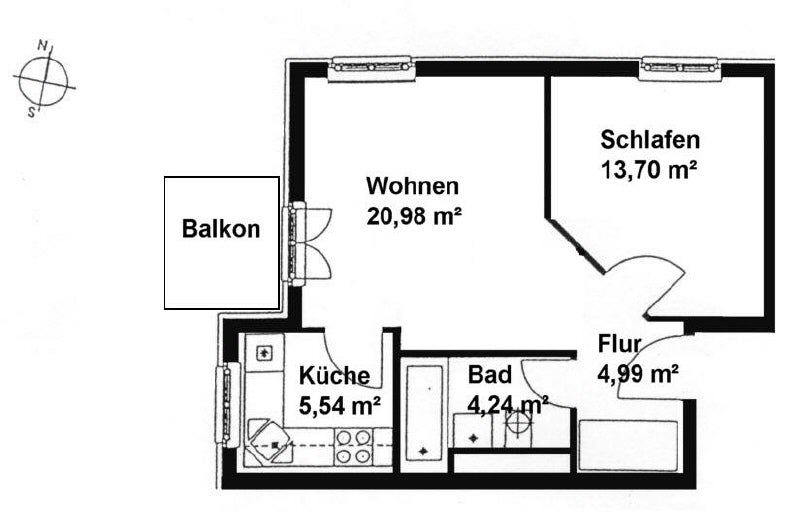 Wohnung Voglerstraße in Dresden
