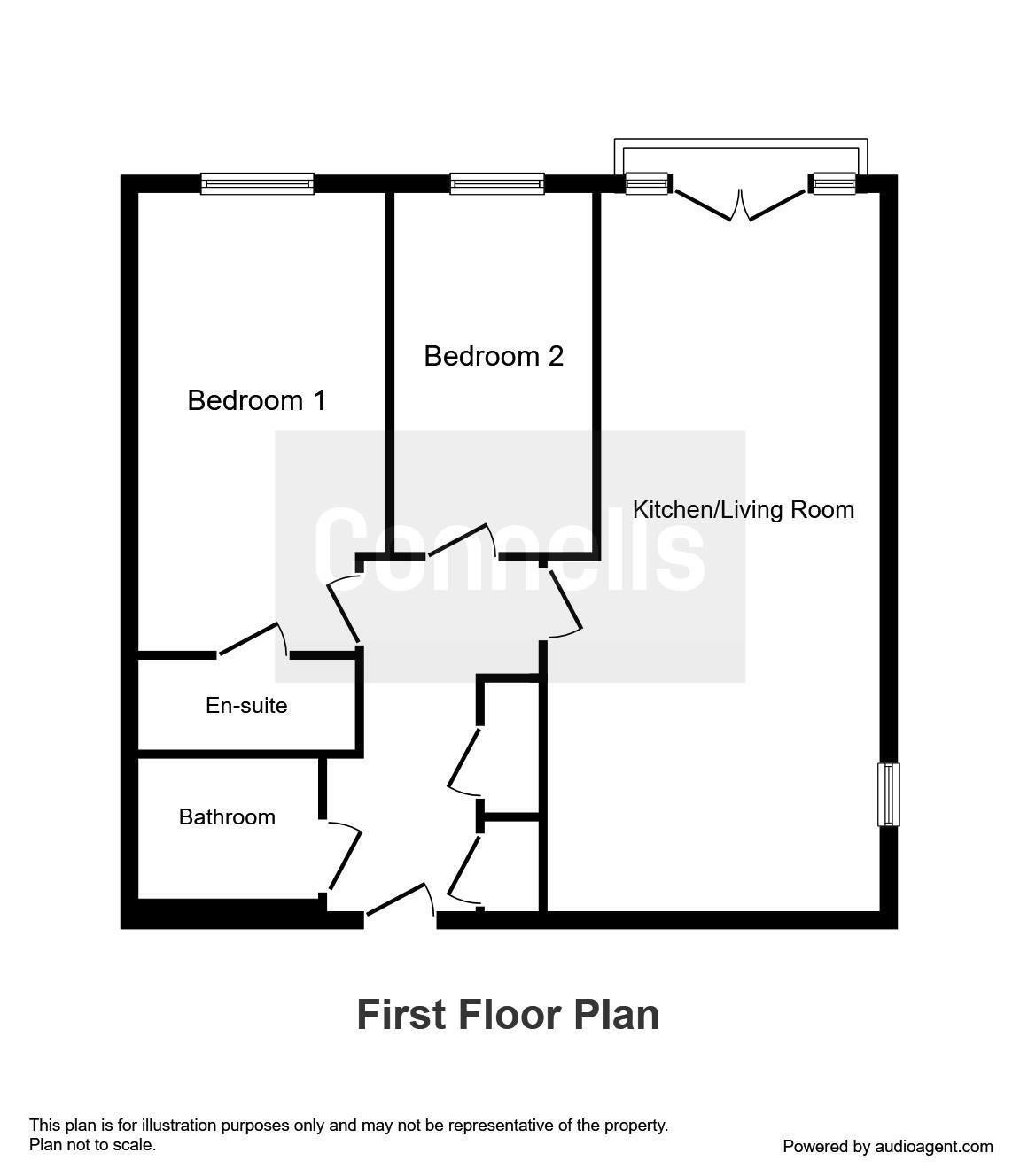 Flat Royal Court in Watford