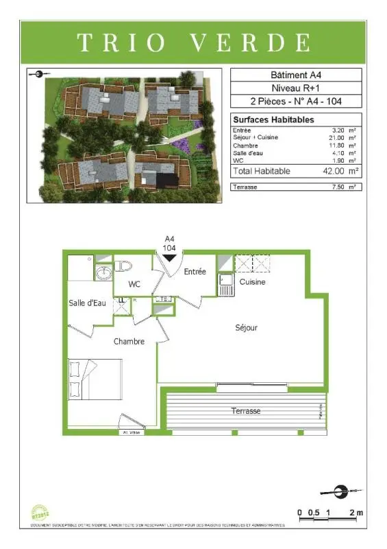 Appartement Rue Jeanne Peyré à Bayonne