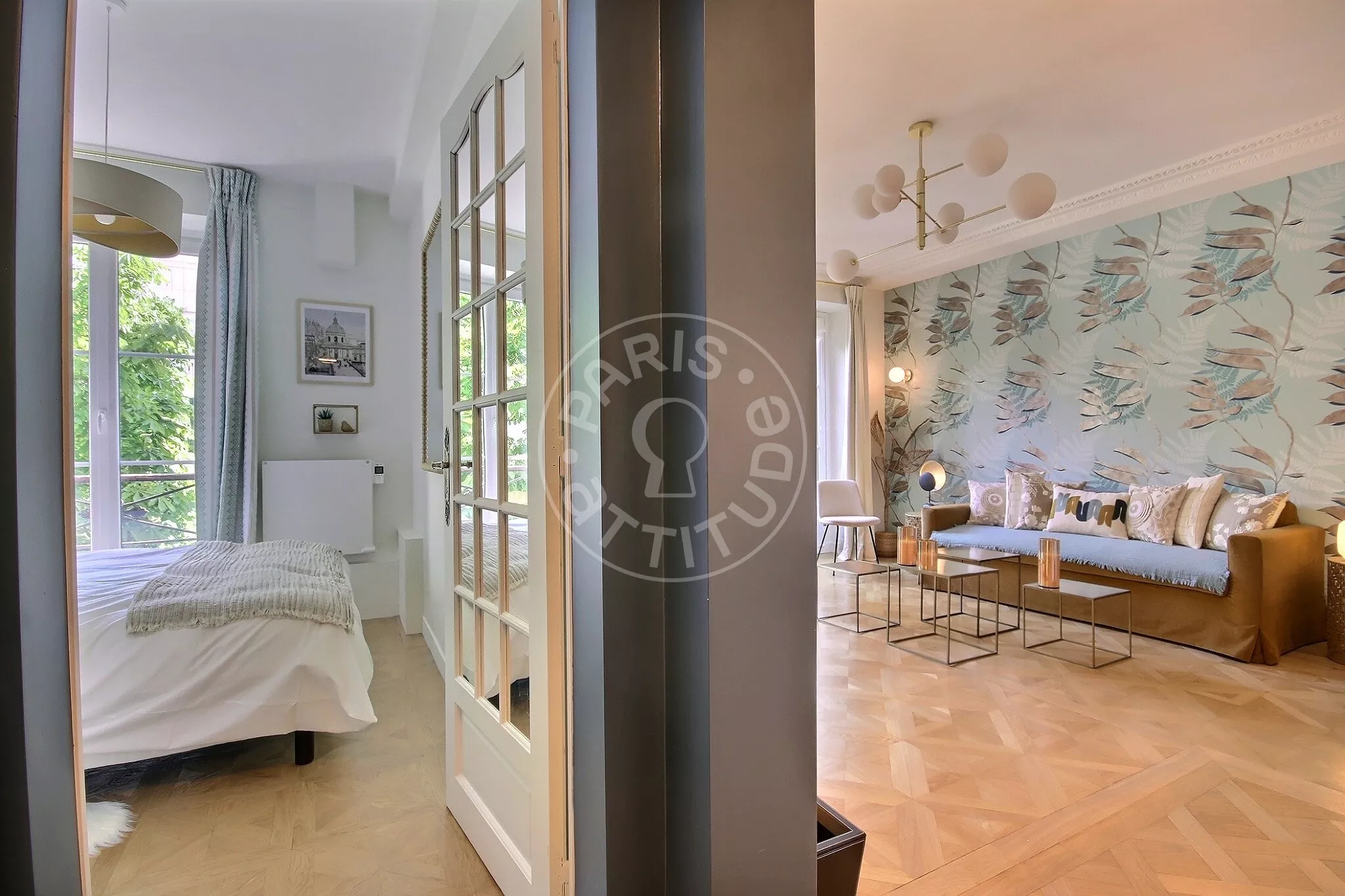 Flat Rue Guy de la Brosse in Paris