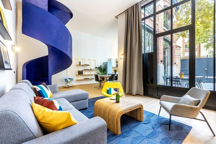 Flat Boulevard Brune in Paris