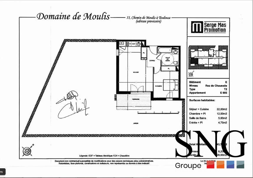 Appartement Chemin de Moulis à Toulouse