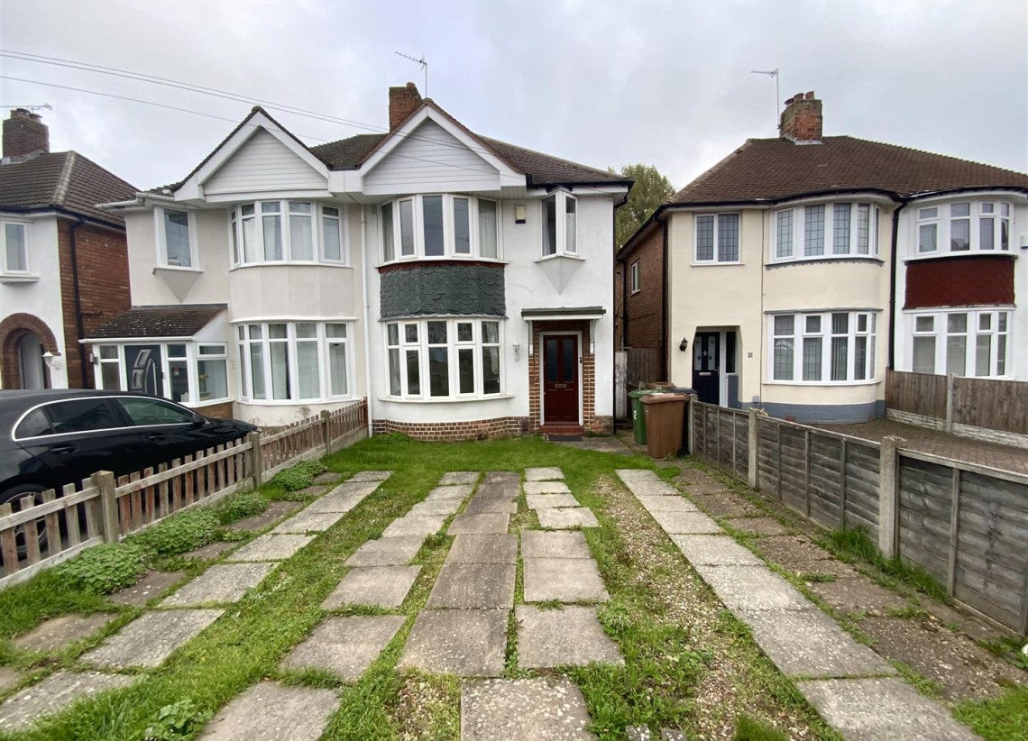 House Rock Road in Metropolitan Borough of Solihull
