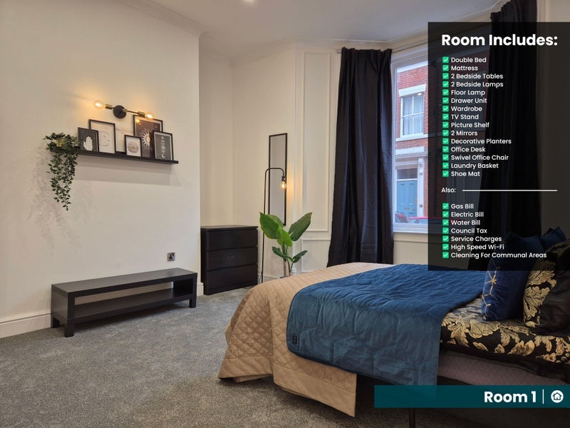 Room Bairstow Street in Preston