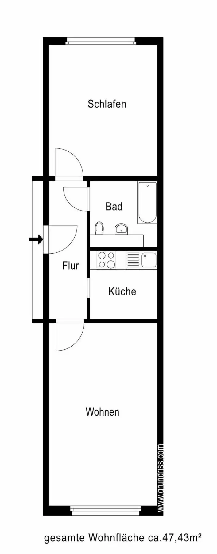 Wohnung Schäferstraße in Dresden