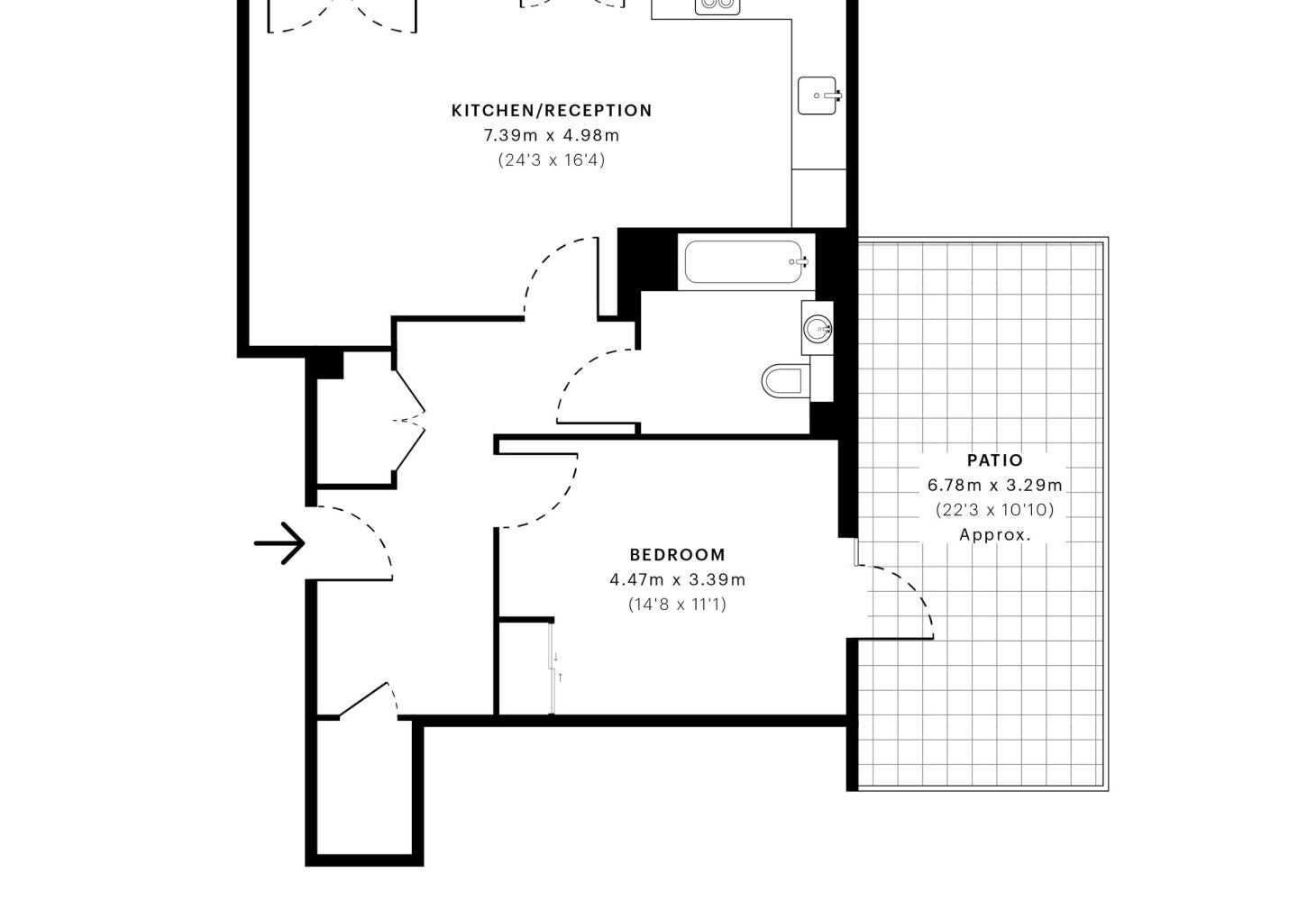 Flat Atlantis Avenue in Greater London