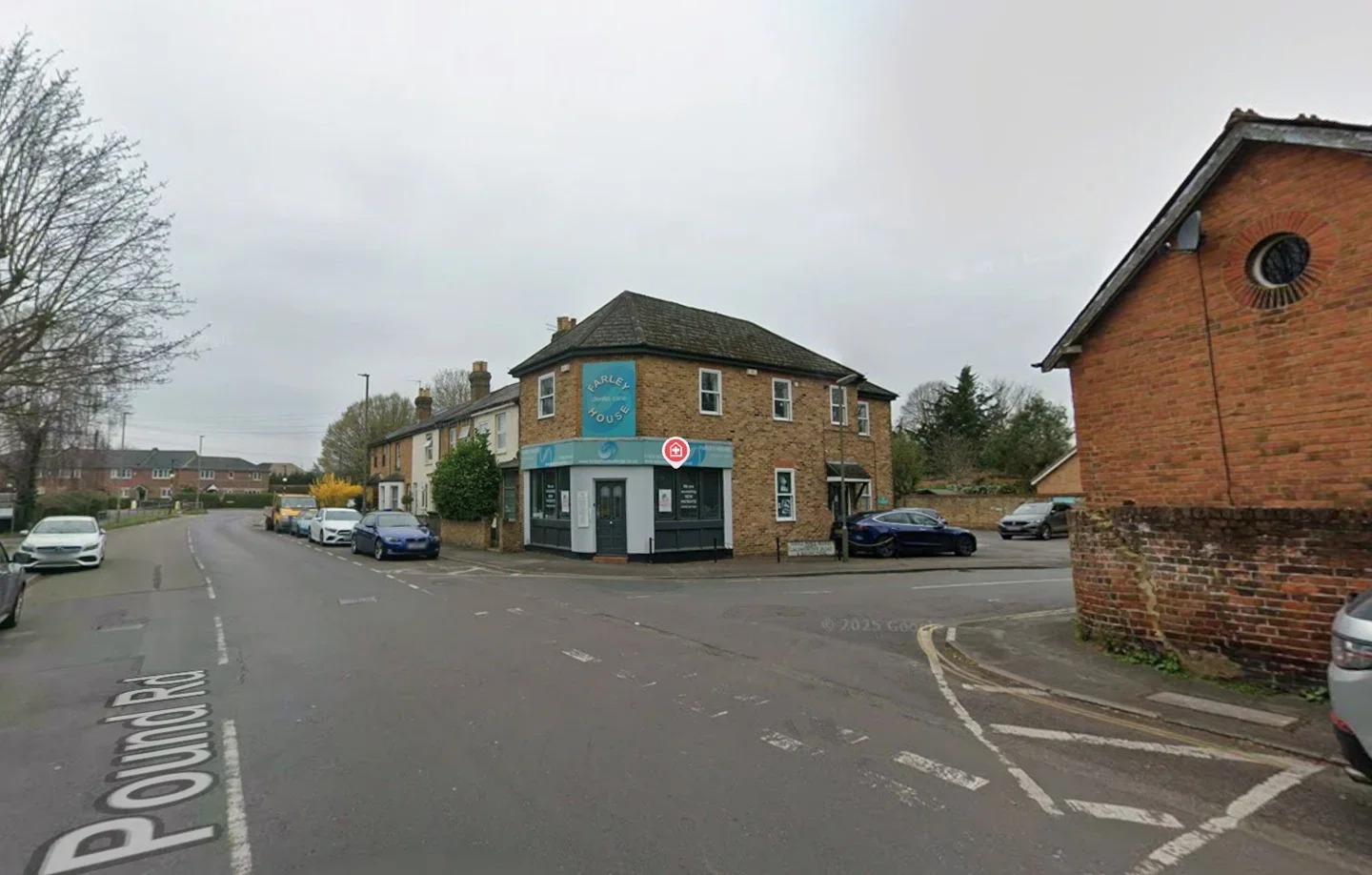 Flat Drill Hall Road in Borough of Runnymede