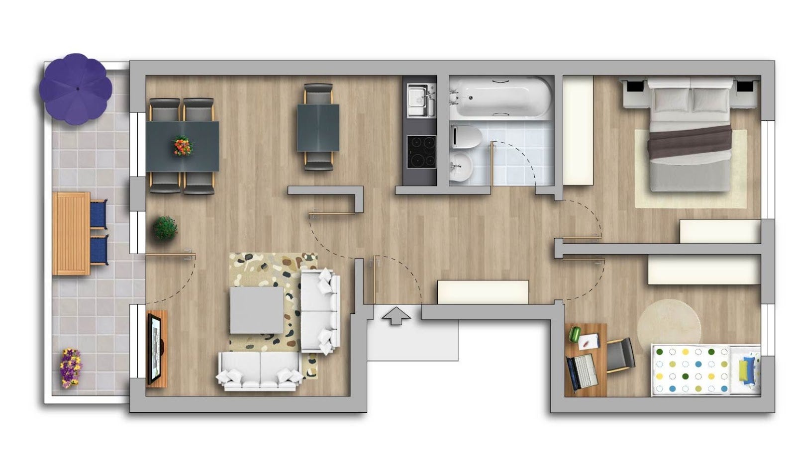 Wohnung Oleanderweg in Halle (Saale)