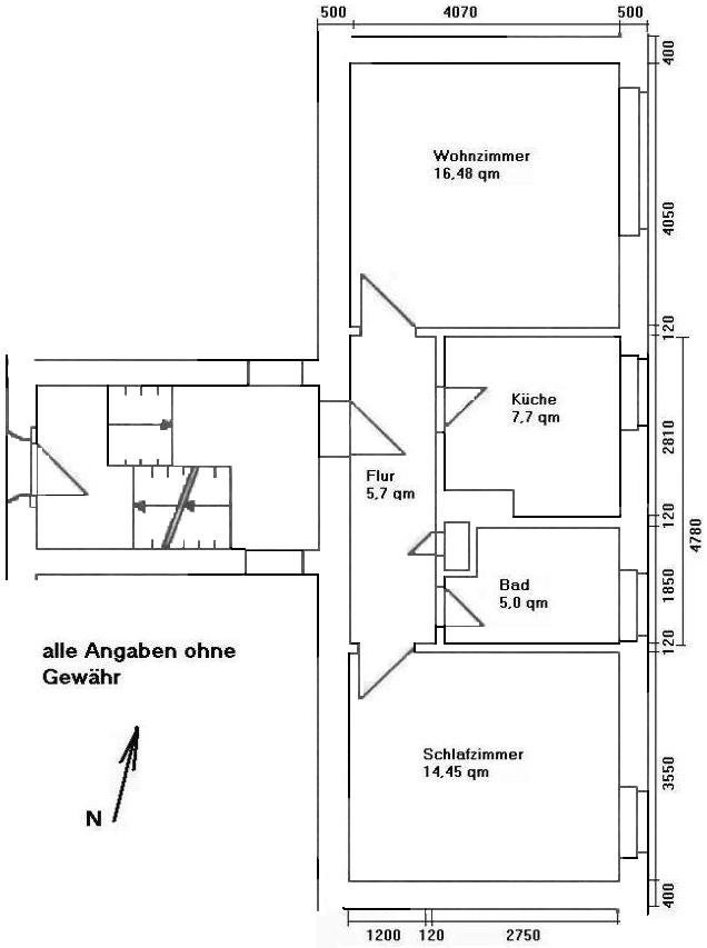 Wohnung Merseburger Straße in Braunsbedra