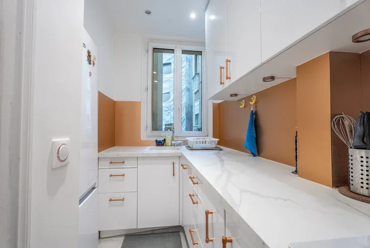 Flat Rue Auguste Chabrières in Paris