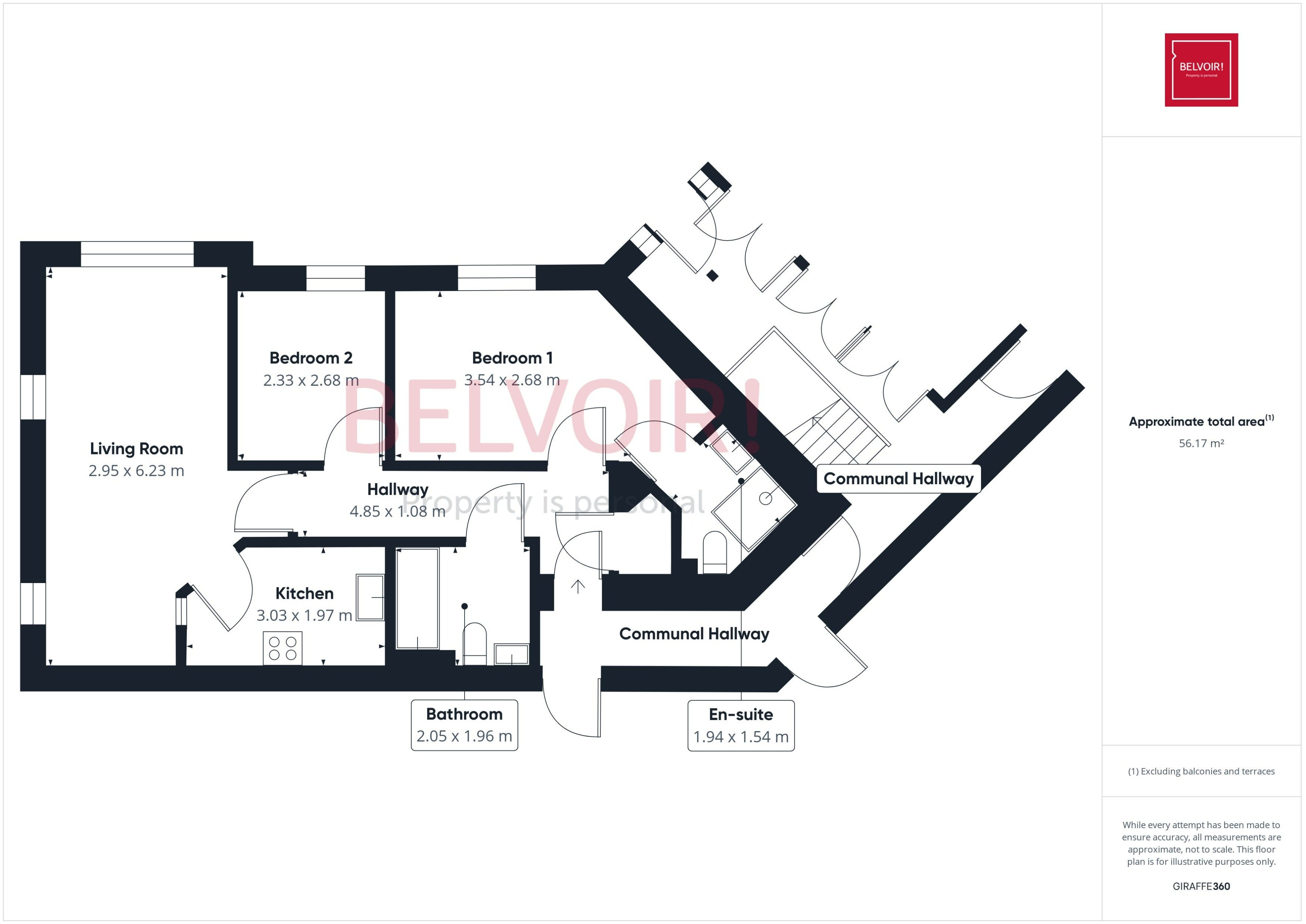 Flat Titherington Way in Liverpool