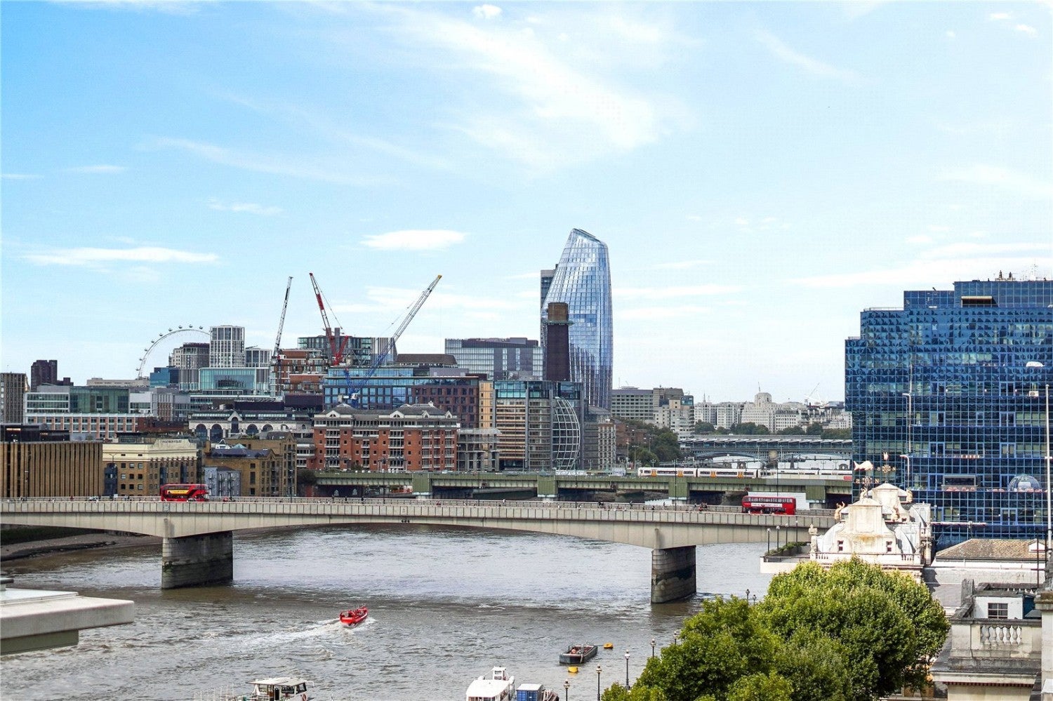 Flat Water Lane in City of London