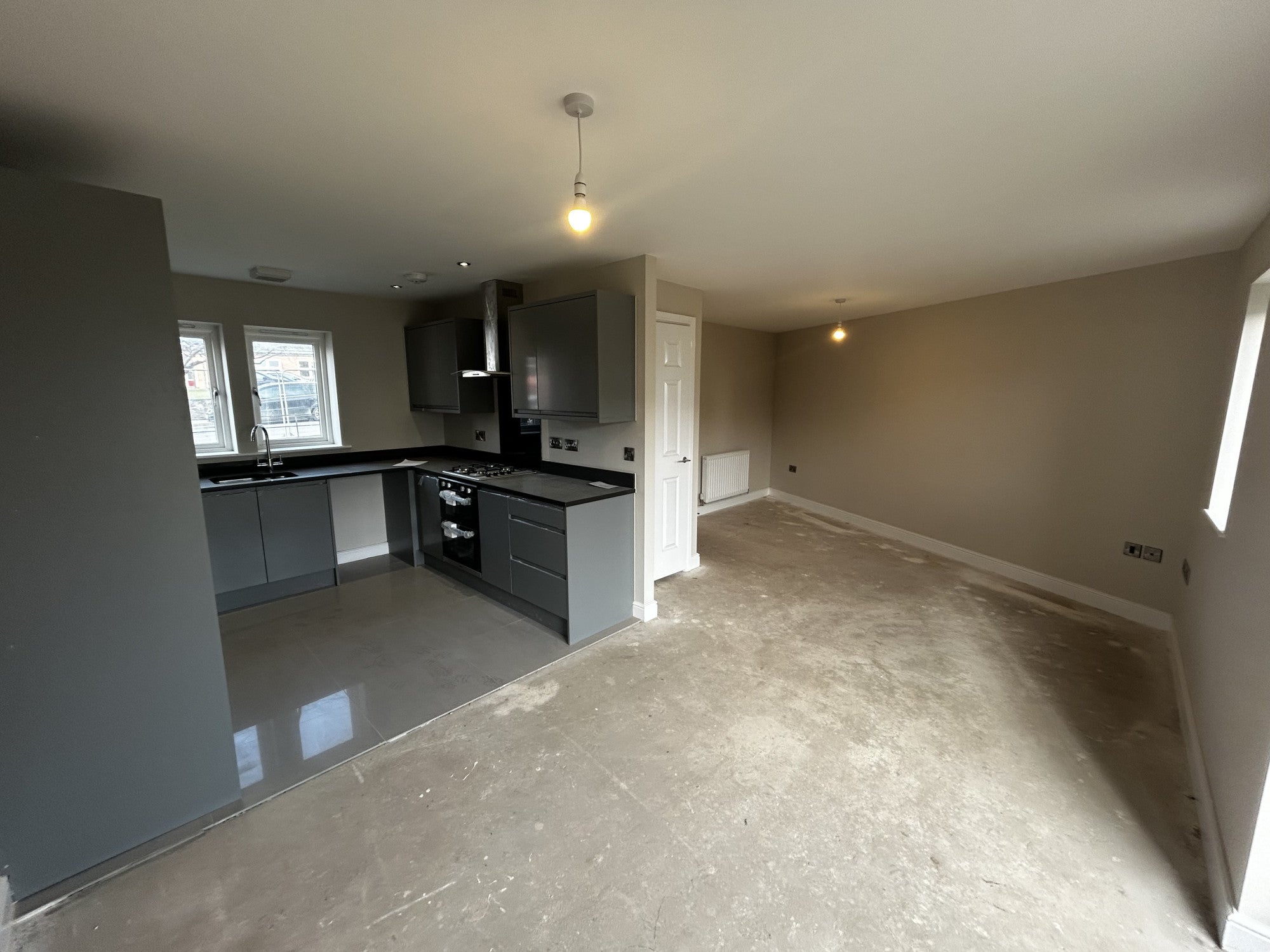 Flat Doctors Row in Preston