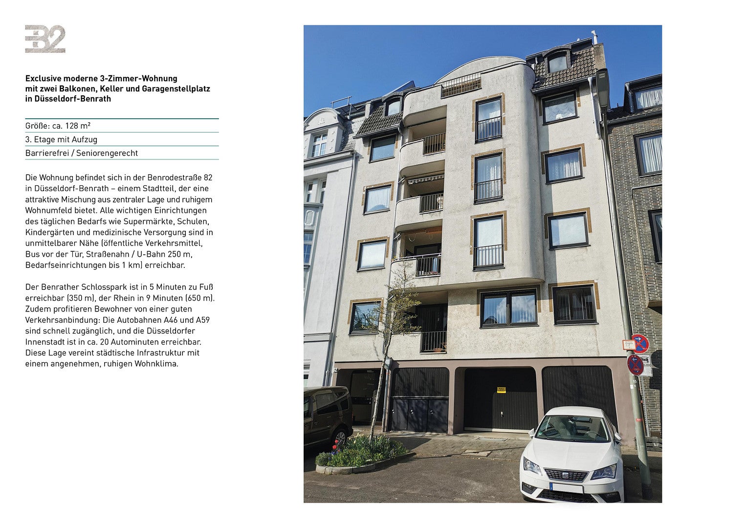 Wohnung Benrodestraße in Düsseldorf