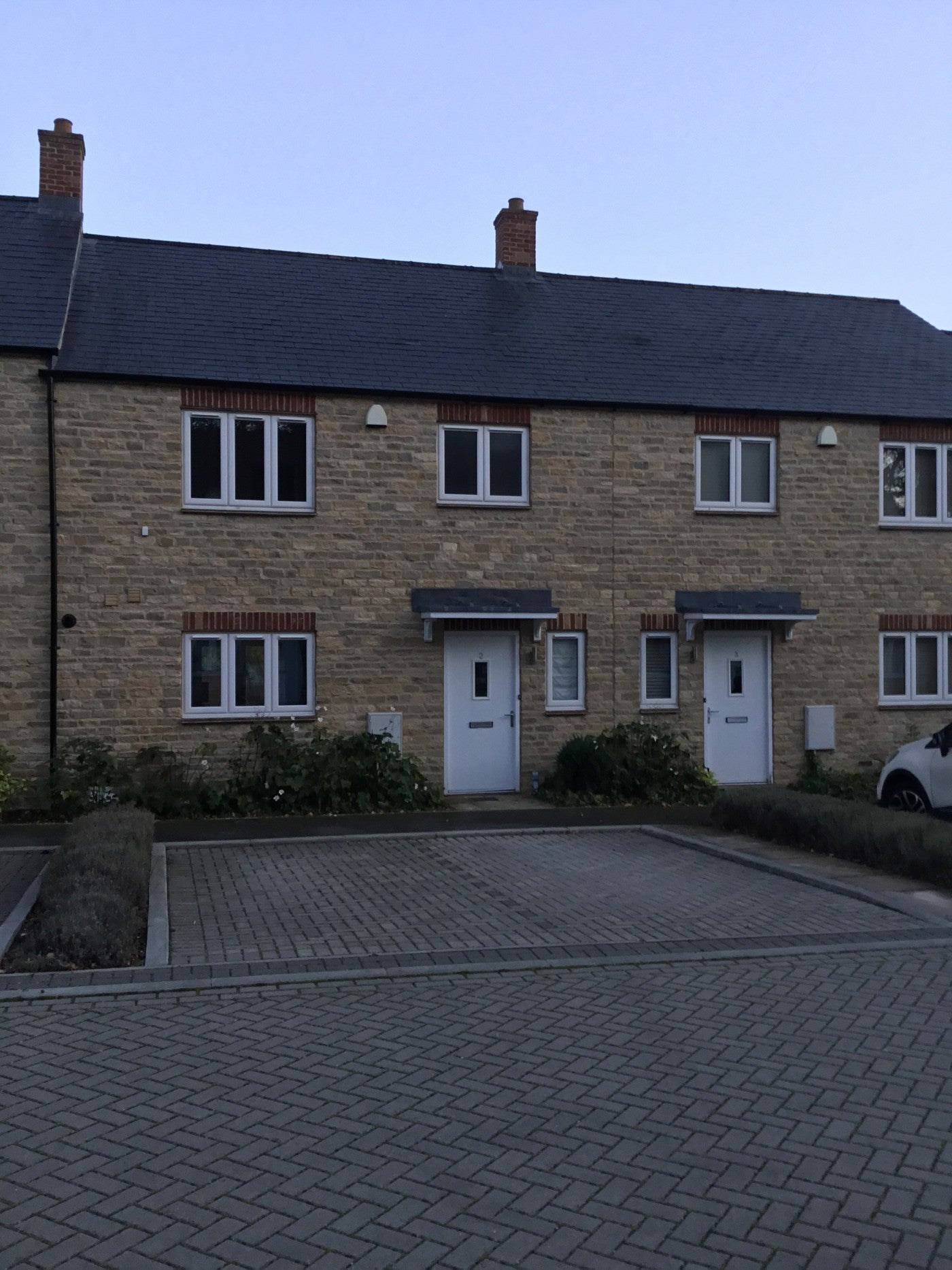 House Grove Road in West Oxfordshire
