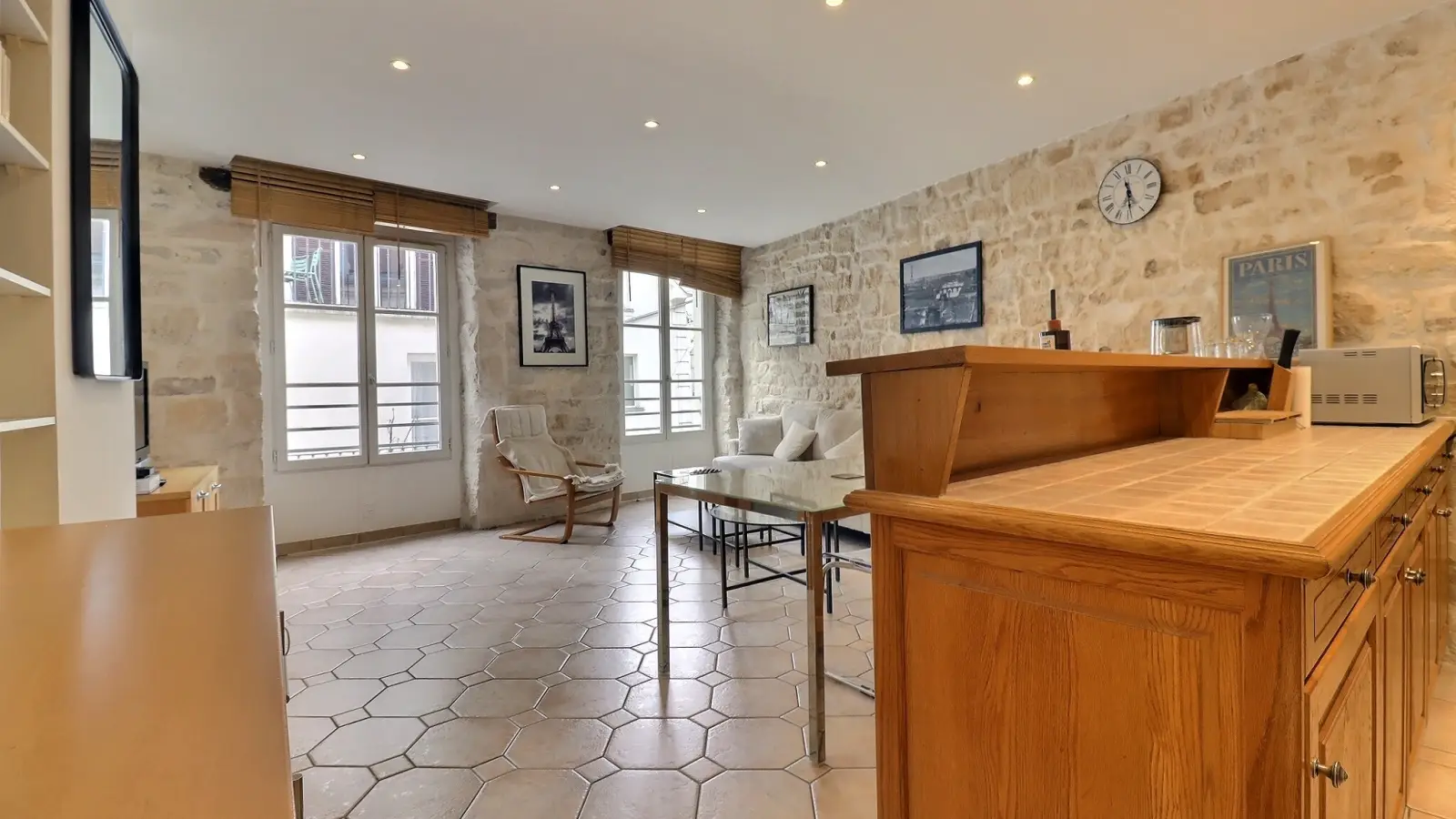 Flat Rue Courtalon in Paris
