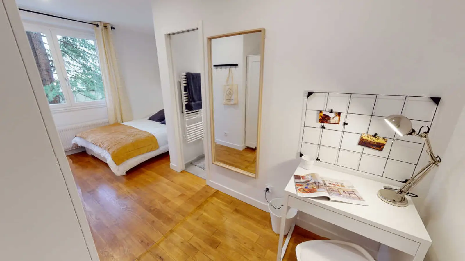 Chambre Rue Vaubecour à Lyon