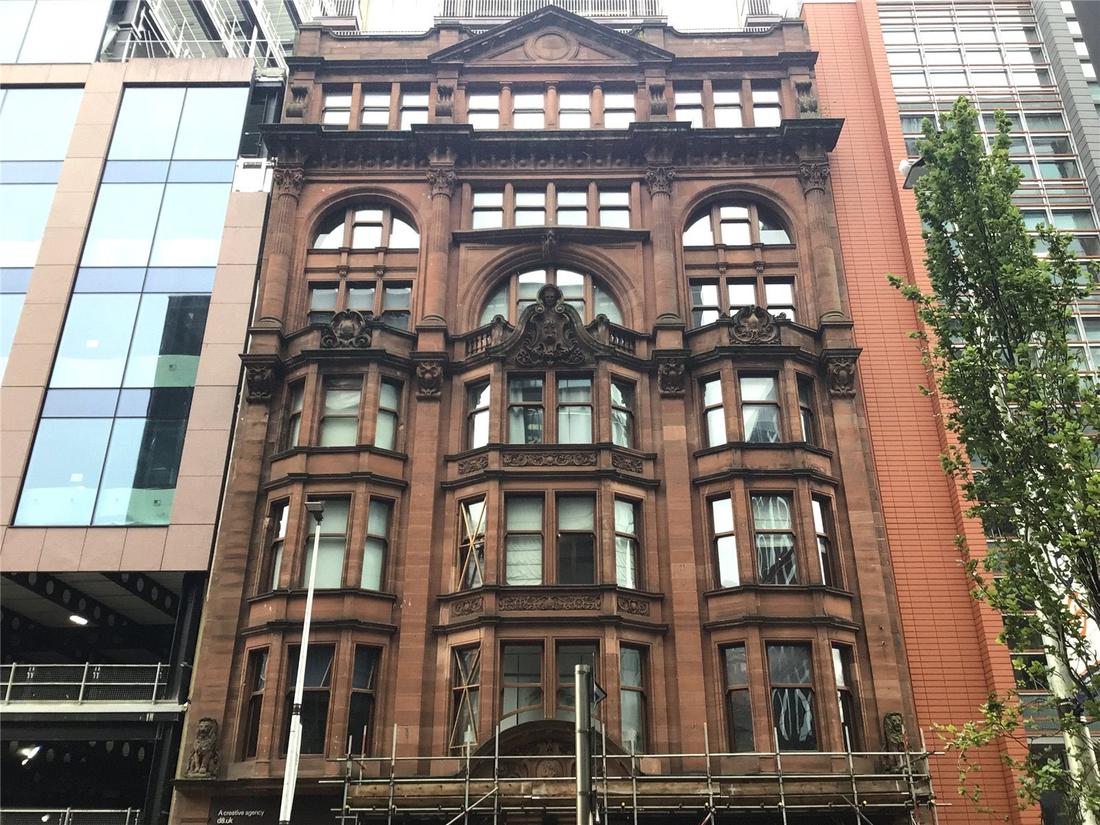 Flat York Street in Glasgow