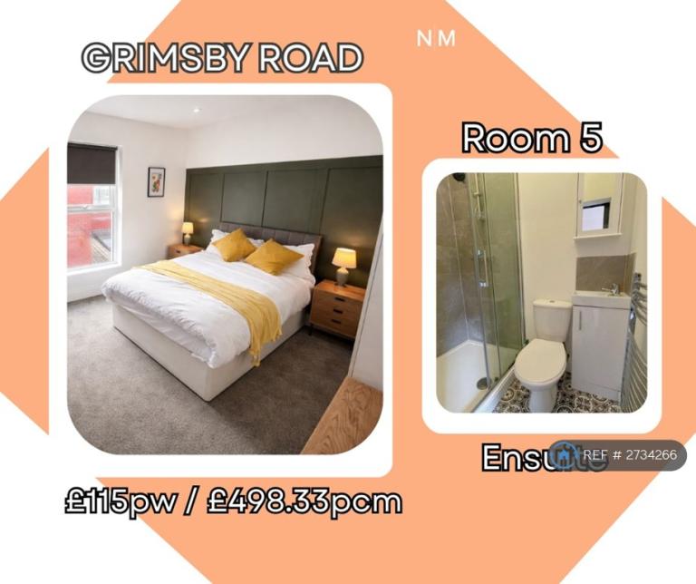Room Grimsby Road in Cleethorpes