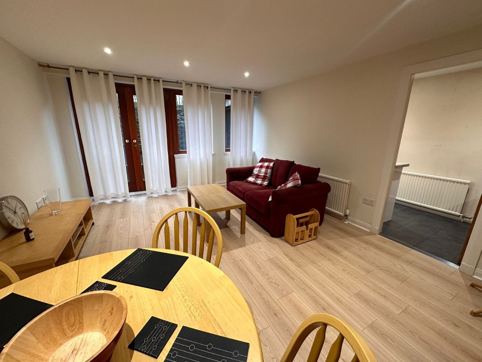Flat Fettes Row in City of Edinburgh