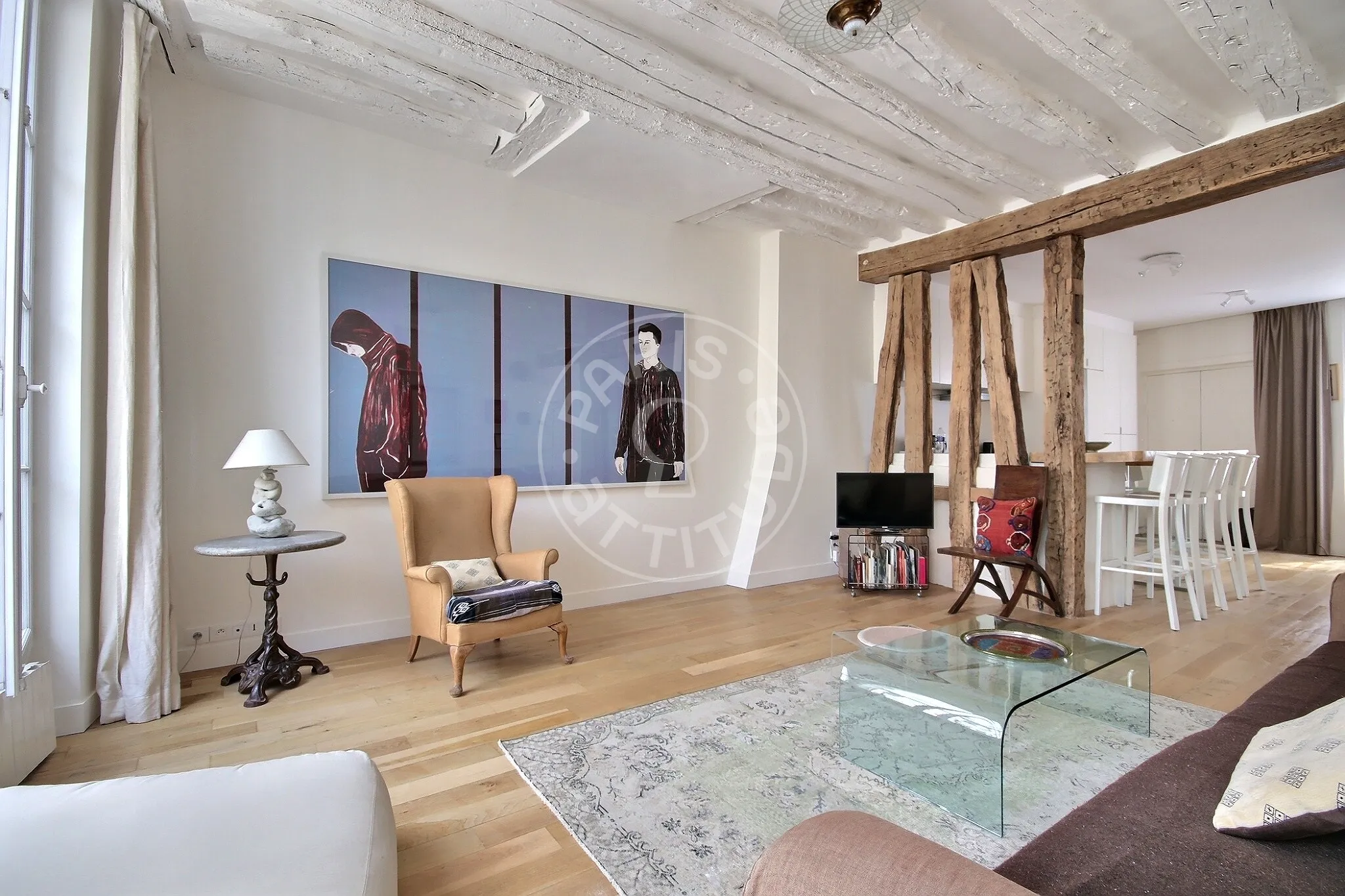 Appartement Rue Jean-Jacques Rousseau à Paris
