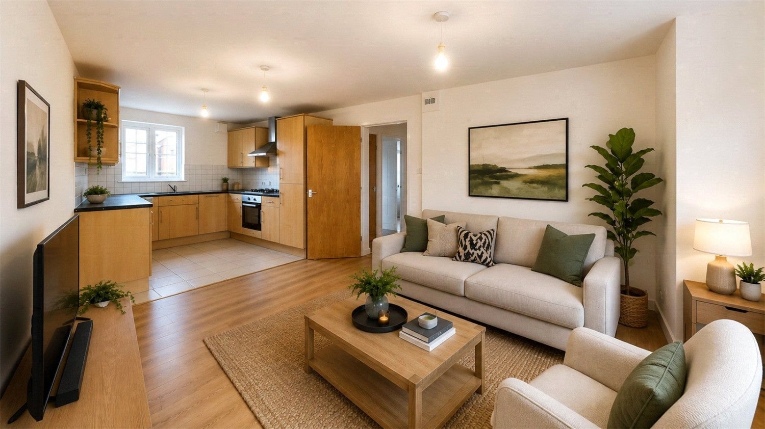 Flat Sudbury Crescent in Greater London