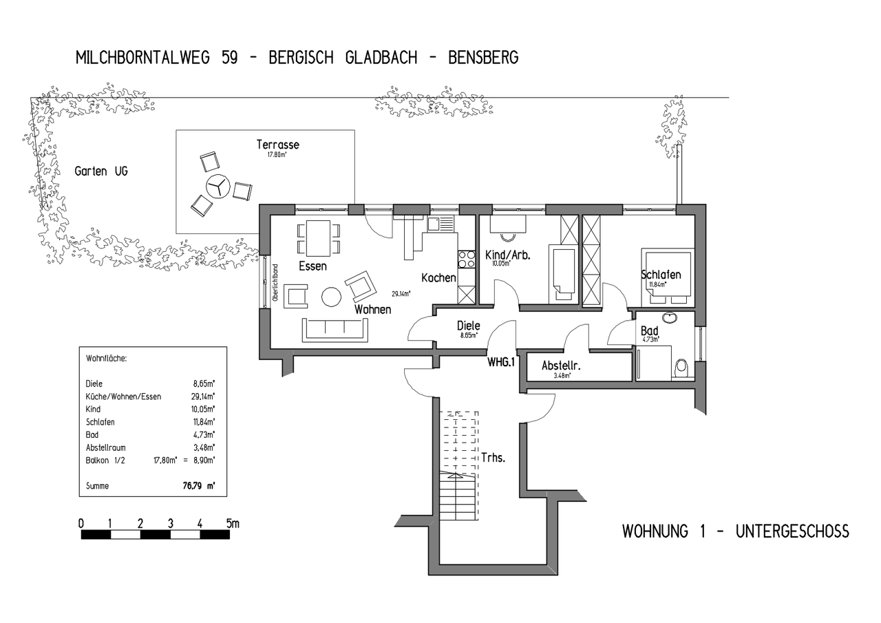 Wohnung Milchborntalweg in Bergisch Gladbach