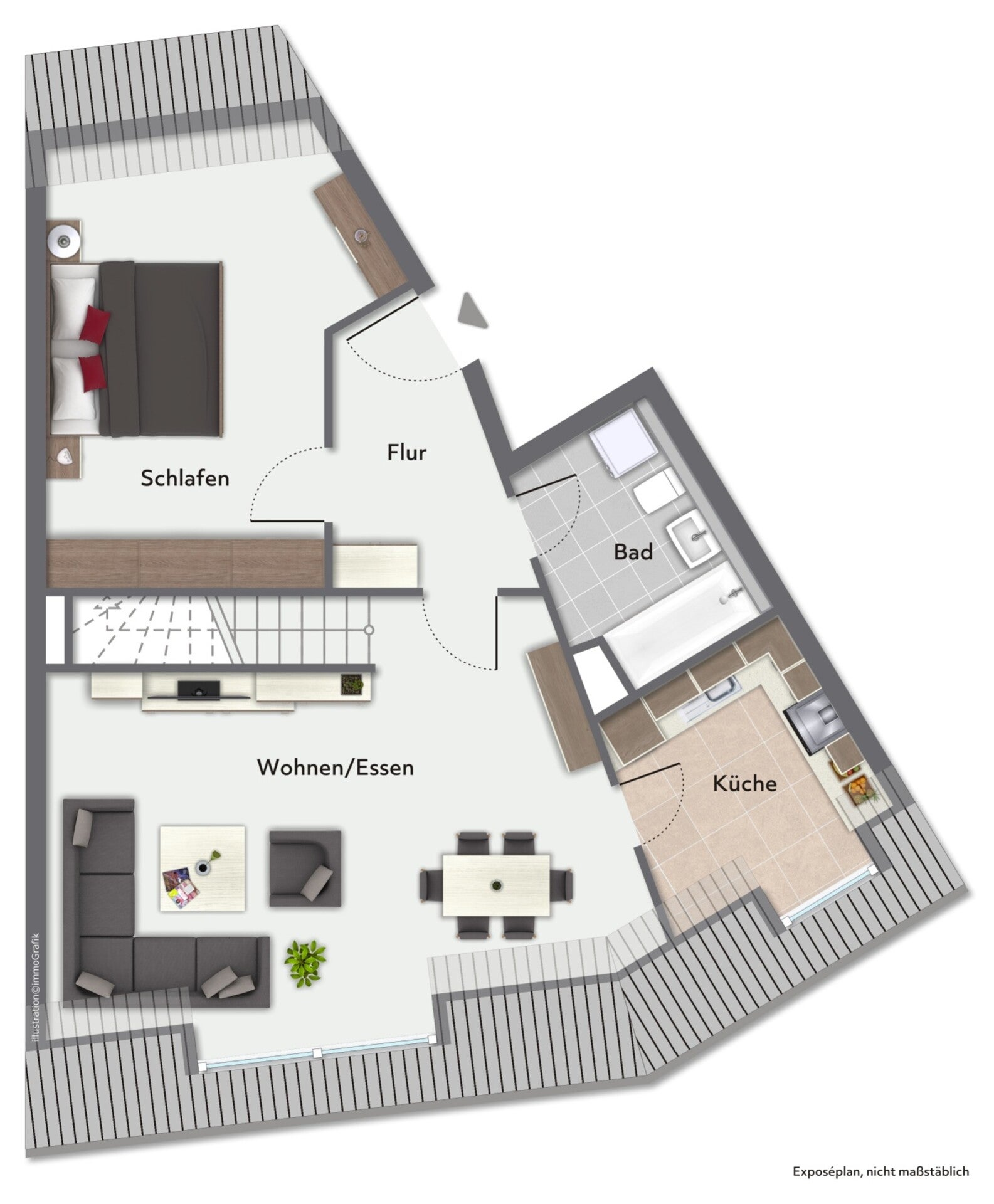 Wohnung Kesselgasse in Freiberg