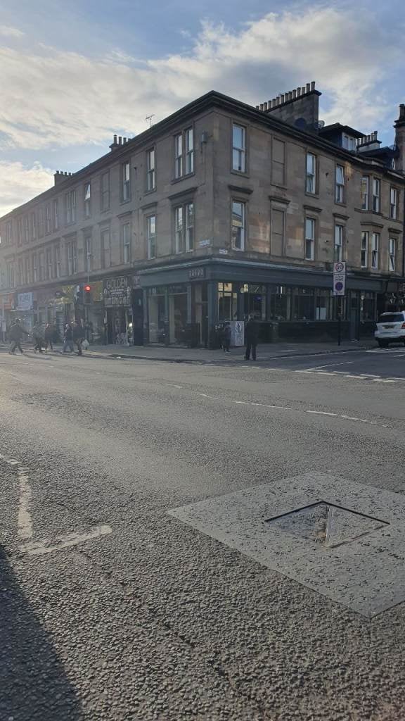Flat Dumbarton Road in Glasgow