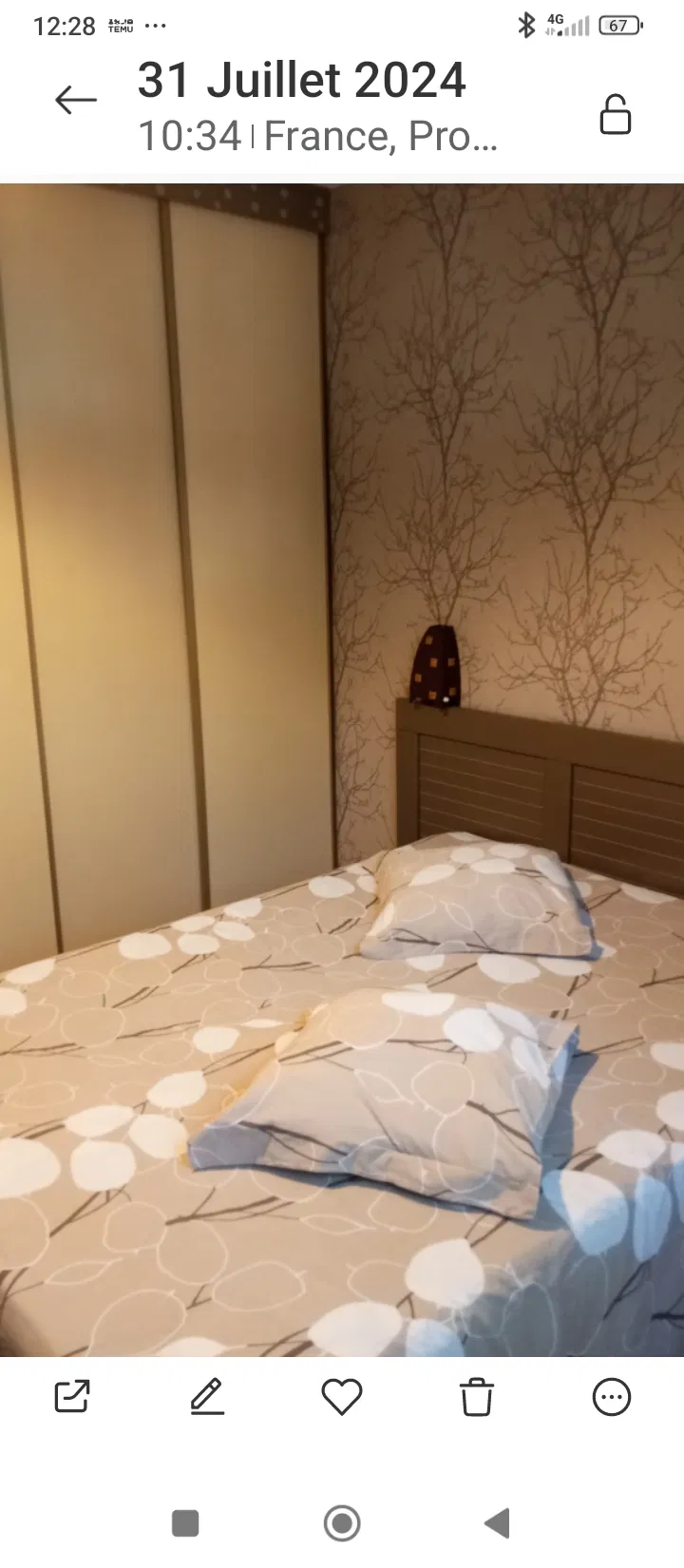 Chambre Allée des Caquiers à Hyères