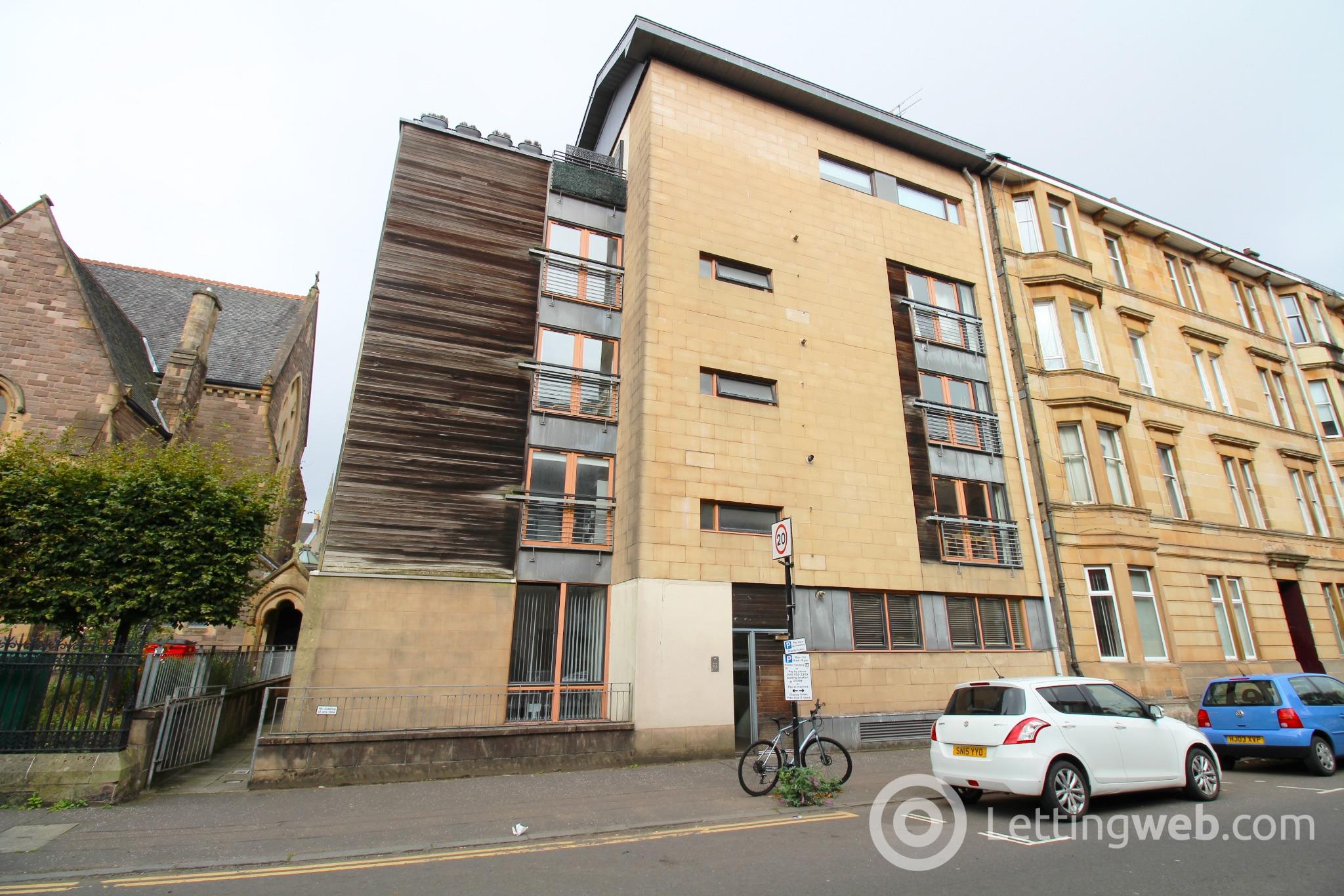 Flat Napiershall Street in Glasgow