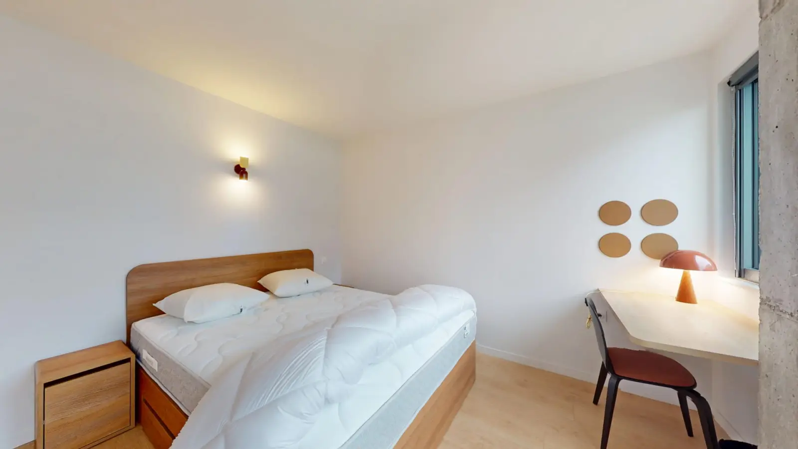Chambre Square Charles Laurent à Paris