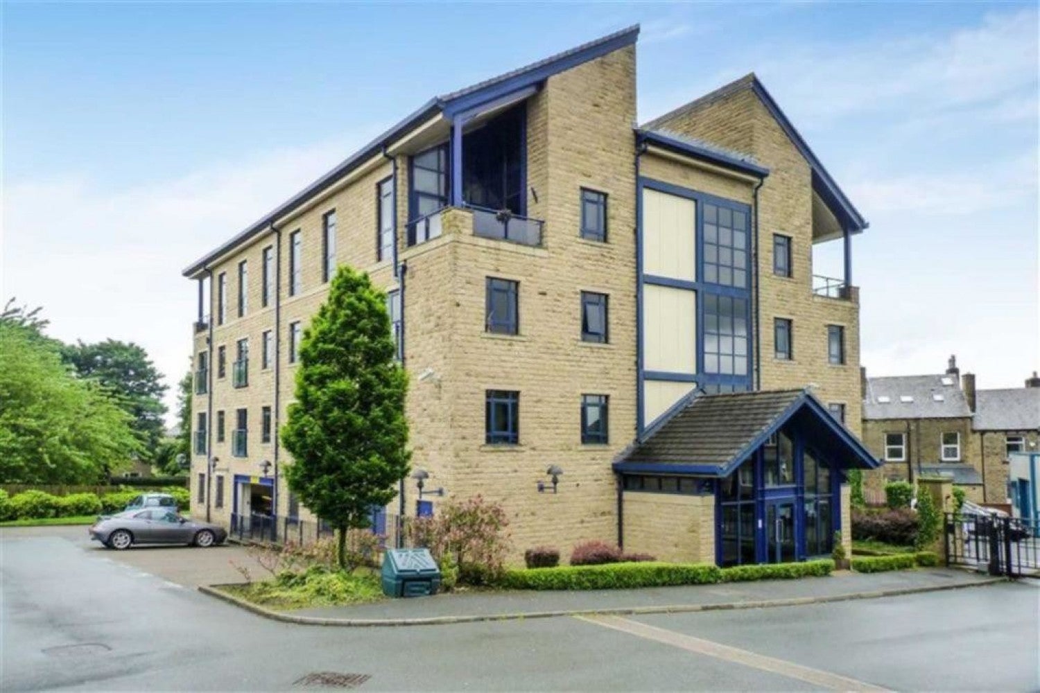Flat Lindley Road in Calderdale