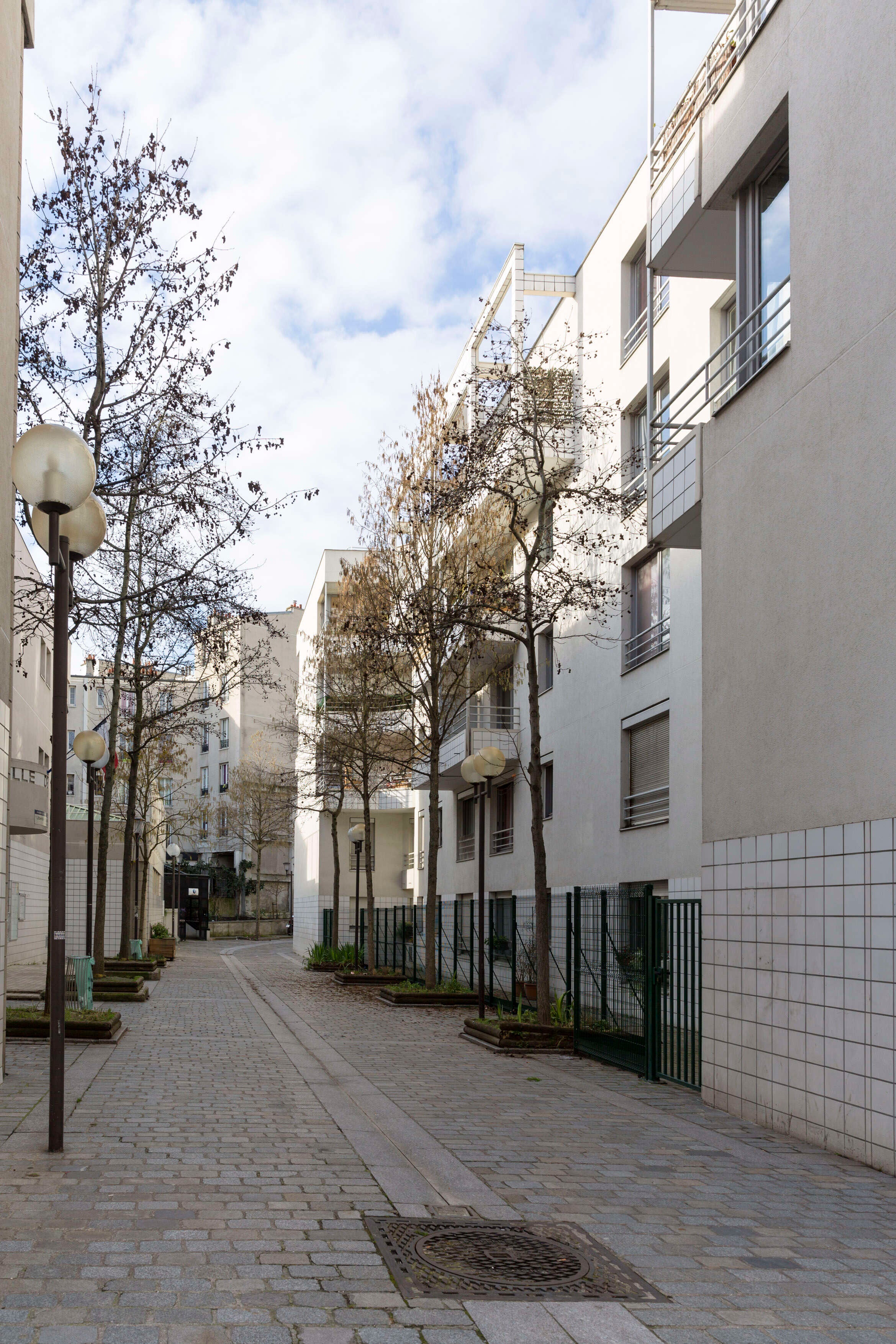 Flat Rue Boucry in Paris