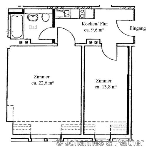 Wohnung Schlesischer Platz in Dresden
