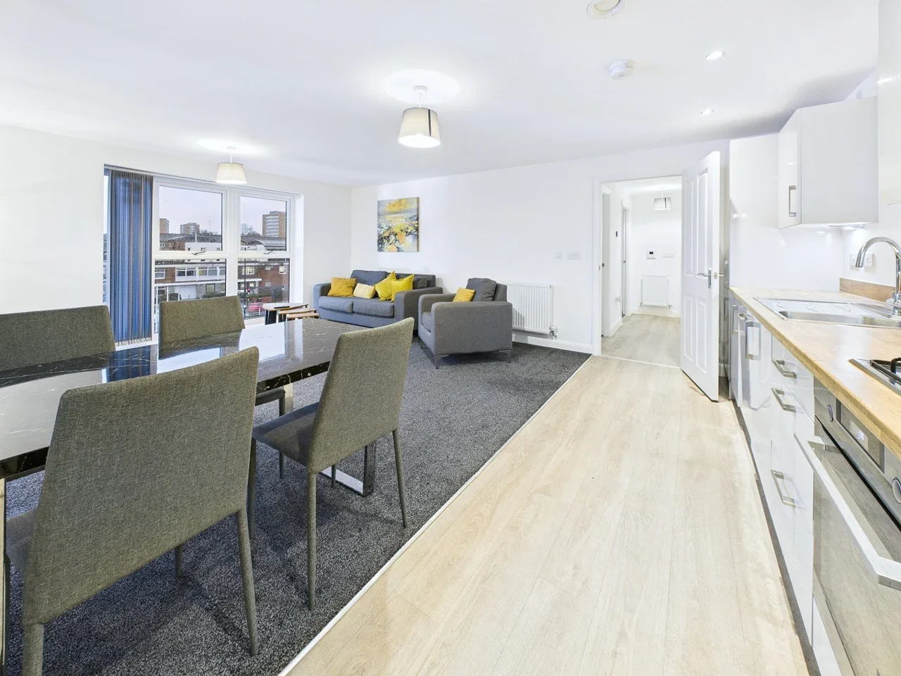 Flat Belgrave Middleway in Birmingham