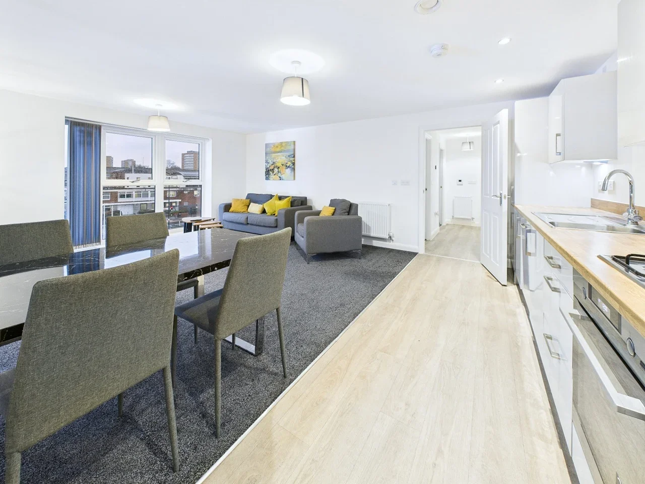 Flat Belgrave Middleway in Birmingham